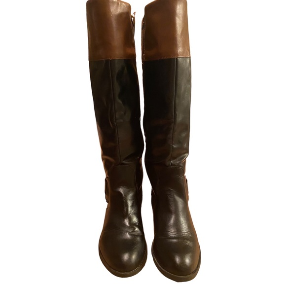 Arizona Jean Company (8.5M) Women’s Riding Boots Black and Brown Knee High - Picture 7 of 8